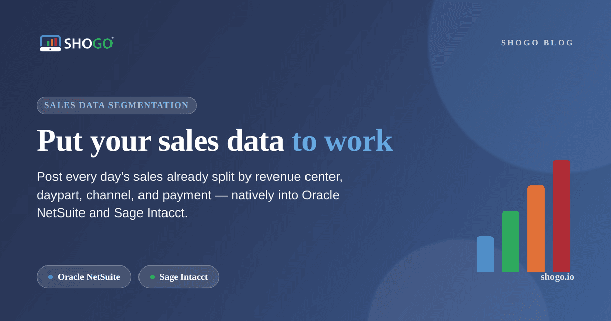 Put Your Sales Data to Work: How Segmentation Turns Oracle NetSuite and Sage Intacct Into a Real Operating Report